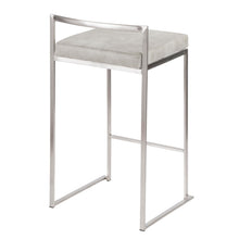 Load image into Gallery viewer, Fuji - Contemporary Elegant Stackable Counter Stool Set
