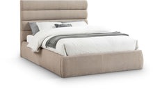 Load image into Gallery viewer, Adam - Linen Fabric Bed With 52" Headboard