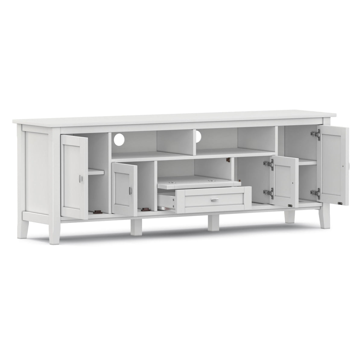 Warm Shaker - TV Media Stand, Handcrafted - Ego Home Furniture