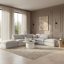 Load image into Gallery viewer, Indulge - Linen 6 Piece Modular Armless Sectional