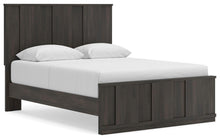 Load image into Gallery viewer, Shaehartin - Queen Panel Platform Bed - Dark Brown