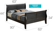 Load image into Gallery viewer, Panel Sleigh Bed