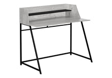 Load image into Gallery viewer, Computer Desk For Home Office, Laptop, Storage Shelves, Marble Look Contemporary & Modern