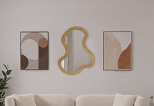 Load image into Gallery viewer, Oblique - Mirror - Wood