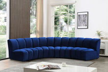 Load image into Gallery viewer, Infinity - 4 Piece Velvet Modular Sectional