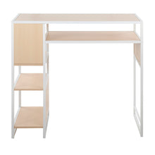Load image into Gallery viewer, Display - Farmhouse Bar Height Table With Storage Space