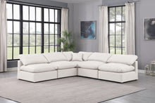 Load image into Gallery viewer, Indulge - Faux Leather 5 Piece Modular Corner Armless Sectional