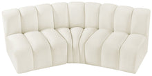 Load image into Gallery viewer, Arc - Velvet 3 Piece Modular Corner Sofa