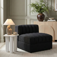 Load image into Gallery viewer, Rummi - Velvet Performance Fabric Upholstered Modular Armless Chair