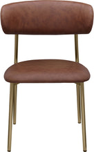 Load image into Gallery viewer, Lupita - Dining Chair With Brushed Gold Legs (Set of 2)
