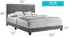 Load image into Gallery viewer, Luxurious Upholstered Bed