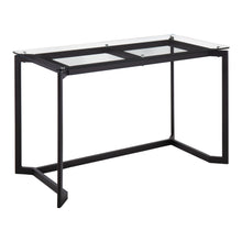 Load image into Gallery viewer, Masters - Modern Office Desk - Black / Clear