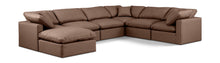 Load image into Gallery viewer, Indulge - Faux Leather 7 Piece Modular Sectional