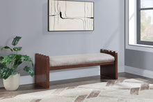 Load image into Gallery viewer, Sonia - Bench With Brown Base
