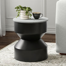 Load image into Gallery viewer, Maxine - Side Table - Black White