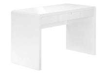 Load image into Gallery viewer, Computer Desk For Home Office, Storage Drawers, Contemporary & Modern - White