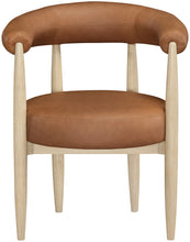 Load image into Gallery viewer, Sable - Vegan Leather Upholstered Dining Chair (Set of 2) - Painted Natural Base