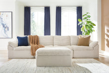 Load image into Gallery viewer, Fannin - 4-Piece Sectional With Ottoman - Ivory