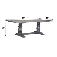 Load image into Gallery viewer, Leventis - Dining Table - Weathered Gray