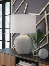 Load image into Gallery viewer, Calbert - Poly Table Lamp - Warm Gray