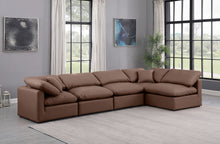 Load image into Gallery viewer, Indulge - Faux Leather 5 Piece Modular Sectional