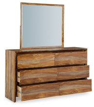 Load image into Gallery viewer, Dressonni - Dresser And Mirror - Brown