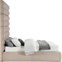 Load image into Gallery viewer, Adam - Linen Fabric Bed With 89" Headboard
