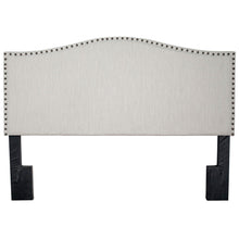 Load image into Gallery viewer, Darcy - Upholstered Twin Headboard - Off White