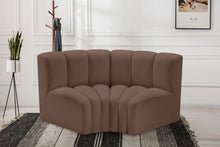Load image into Gallery viewer, Arc - Faux Leather 2 Piece Modular Sofa