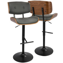 Load image into Gallery viewer, Lombardi - Mid Century Modern Adjustable Barstool