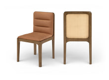 Load image into Gallery viewer, Ellis - Vegan Leather Upholstered Dining Chair (Set of 2) - Brown Base