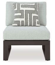 Load image into Gallery viewer, Beachloft - Armless Chair With Cushion - Black / Gray