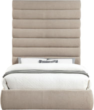 Load image into Gallery viewer, Adam - Linen Fabric Bed With 89" Headboard