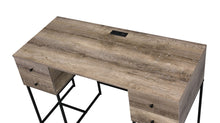 Load image into Gallery viewer, Desirre - Wirting Desk With USB Port - Oak