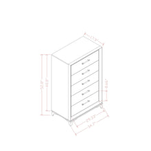 Load image into Gallery viewer, Star - Chest - White