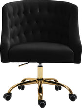 Load image into Gallery viewer, Arden - Office Chair with Gold Legs