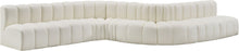 Load image into Gallery viewer, Arc - Faux Leather 8 Piece Curved Modular Sofa
