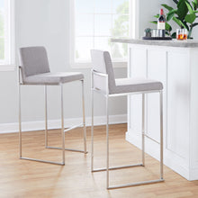 Load image into Gallery viewer, Fuji - Contemporary And Modern Elegance High Back Barstool