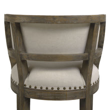Load image into Gallery viewer, Paris - Farmhouse Counter Height Bar Stool With Backrest