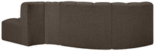 Load image into Gallery viewer, Arc - Boucle Fabric 4 Piece L-Shaped Modular Sofa