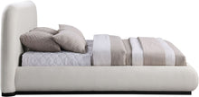 Load image into Gallery viewer, Vaughn - Linen Bed With Black Base