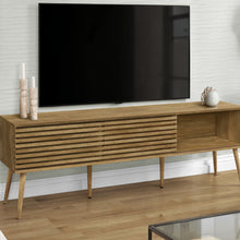 Load image into Gallery viewer, TV Stand, 72 Inch, Media Entertainment Center, Storage Cabinet, Console, Storage Shelves, Contemporary & Modern - Walnut