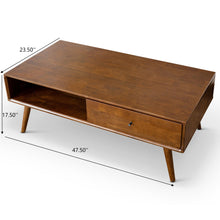 Load image into Gallery viewer, Caroline - Coffee Table - Walnut Brown