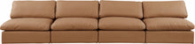 Load image into Gallery viewer, Comfy - Faux Leather Modular Armless Sofa 4 Seats