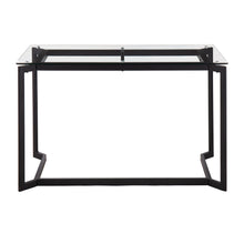 Load image into Gallery viewer, Masters - Modern Office Desk - Black / Clear
