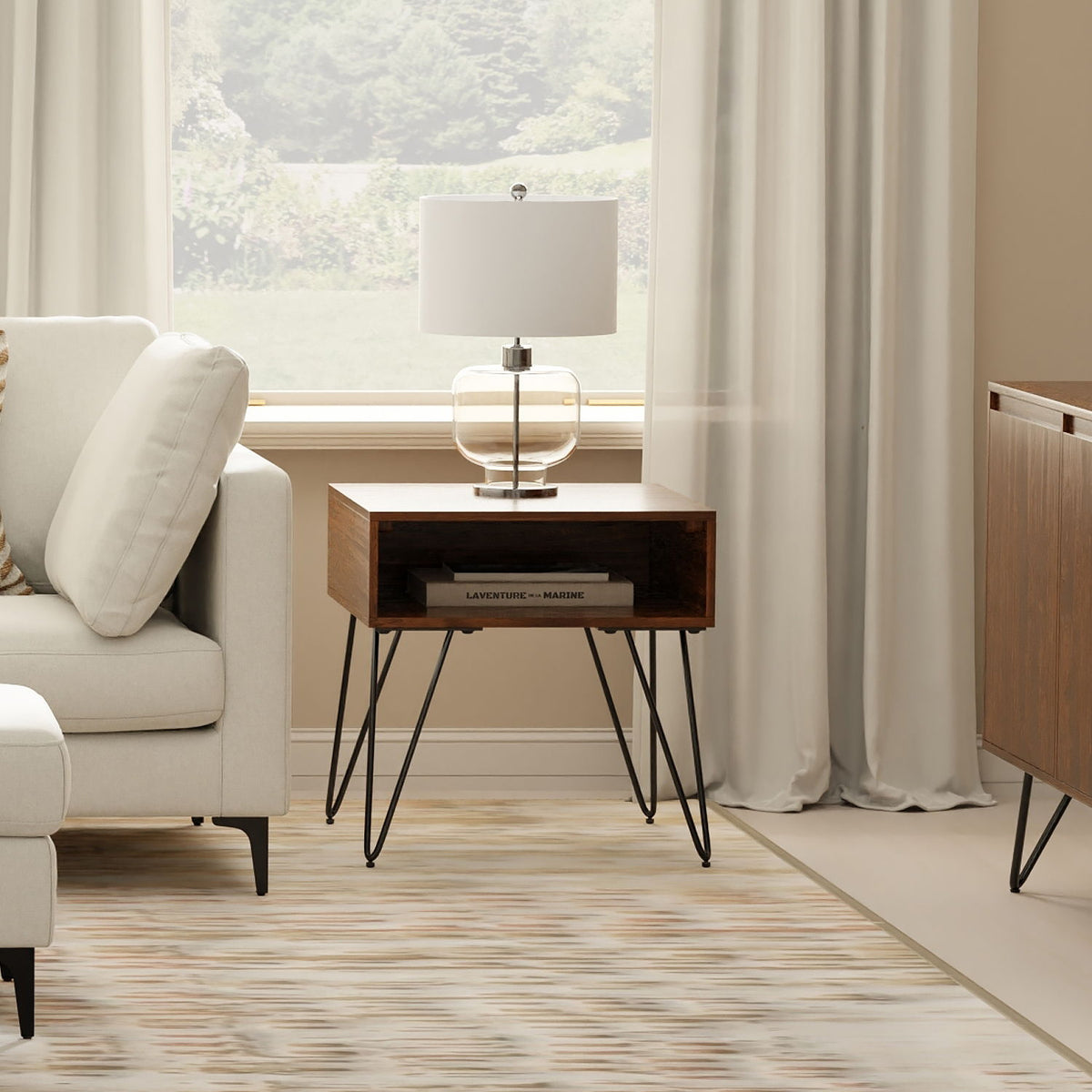 Hunter - End Table - Wood - Ego Home Furniture