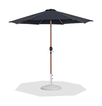 Load image into Gallery viewer, Fiji - Aluminum Patio Umbrella With Round White And Teak Base