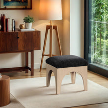 Load image into Gallery viewer, Lawson - Chenille Fabric Ottoman - Natural Base