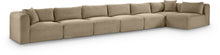 Load image into Gallery viewer, Shaggy - Fabric 7 Piece Modular Sectional
