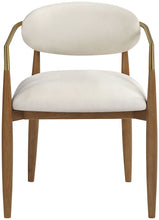 Load image into Gallery viewer, Riccio - Fabric Dining Arm Chair (Set of 2) - Walnut Frame